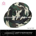 Kid's Cheap classic Camouflage Fedora Hat